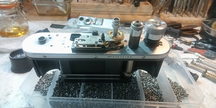 Refurbished Cla'D Zorki-4 VIDEO 35mm Rangefinder Body Camera , USSR Mechanical Leica Copy, 71014159