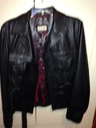 Leather jacket