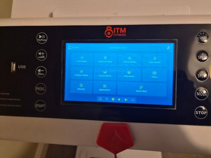 Folding Motorised Treadmill (Easystore)