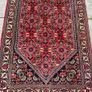 Vintage Persian Bidjar Runner Hand Knotted Rug Carpet Image 3