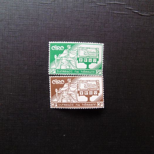 Ireland 1958.Irish Constitution.21th Anniversary.Stamp Set.Mint never hinged.