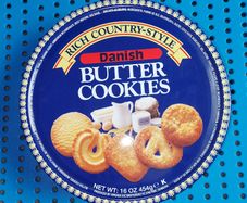 Old Danish Butter Cookies biscuit tin