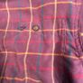 Hoggs Of Fife Micro Fleece Lined Check Shirt In Bramble Red Medium - Size Small Image 2