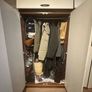 FREE Large 4-Door Wardrobe with Overhead Storage Image 2