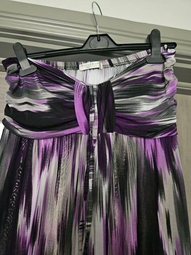 Purple maxi dress