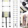 3.8m Aluminium Multi Purpose Telescopic Ladder Extendale Extension Steps New Image 2