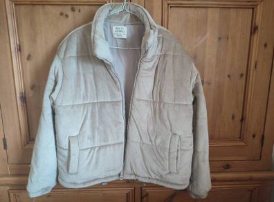 Size 16 short courduroy puffer jacket