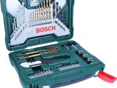 50-Pieces X-Line Titanium Drill and Screwdriver Bit Set (for Wood, Masonry and Metal, Accessories Drills)