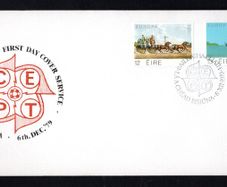 1979 Ireland Europa Communications Commemorative Stamp Illustrated The Irish Times First Day Cover (FDC)