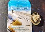 Travel Angel Worry Stone Angelstar With Lovely Envelope Unusual Gift New