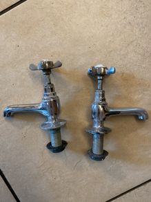 Hot and cold taps