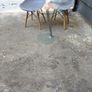 Glass and chrome side table Image 4