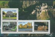 2007 Ireland Irish Castles Commemorative Stamps Miniature Sheet Mint Never Hinged (MNH)