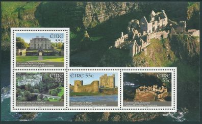 2007 Ireland Irish Castles Commemorative Stamps Miniature Sheet Mint Never Hinged (MNH)