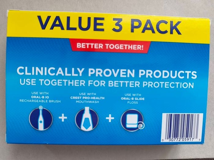Pro-Health, Fluoride Toothpaste, Clean Mint, 3 Pack, 4.3 oz (121 g) Each