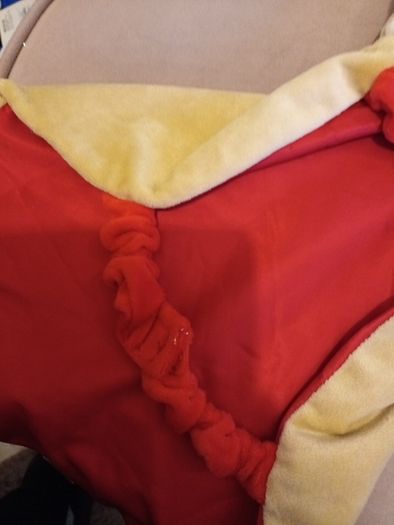 Funky rudolf dog coat