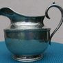 Vintage Art Deco Silver Plated Creamer Image 3