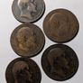 5 x 1900s Pennies Image 3