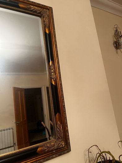 large ornate Gilt Framed Mirror