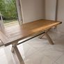 oak dining table Image 2
