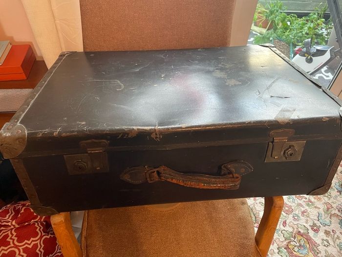 Antique vintage suitcase