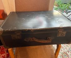 Antique vintage suitcase