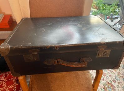Antique vintage suitcase