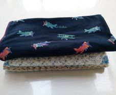 Baby Boy Blankets x 3