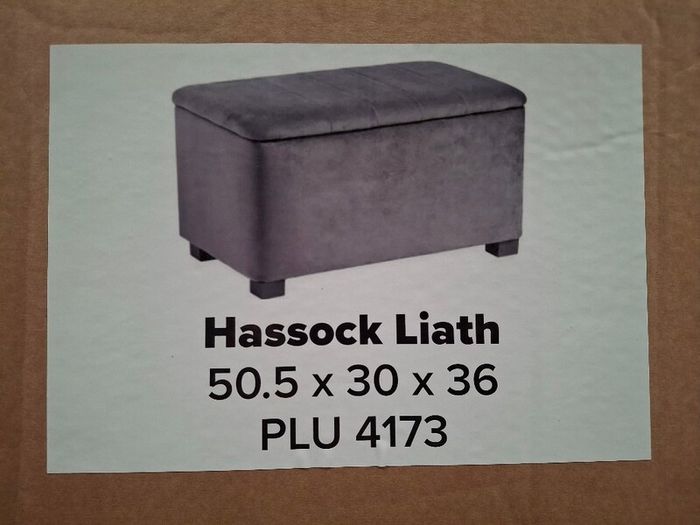 NEW small storage ottoman