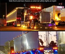 12 LED Side Marker  Truck  10 Pack