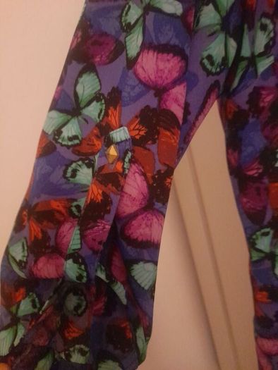 ladies colourful print shiffon blouse