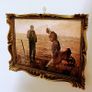Pair of vintage reproductions behind glass Image 4