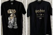 Bundle of Star Wars and Harry Potter T-shirts Size 16 years