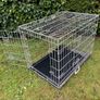 Medium / Large 36" Dog Crate. 2 Doors & Carry Handle (Very Good Condition) Image 7