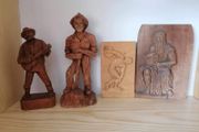 Hand made craft Carved Wooden Sculpture
