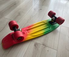 Penny skateboard - rasta fade edition