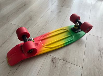 Penny skateboard - rasta fade edition