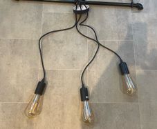Industrial light fitting and bulbs