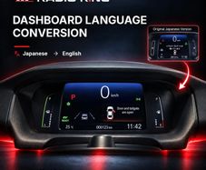 Honda Fit GR3 Dashboard Language Conversion