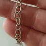 Double Love Hearted "Love" Sterling Silver Bracelet Image 8