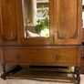 Oak wardrobe with mirror Image 10