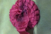 Small Vintage Confirmation Rosette
