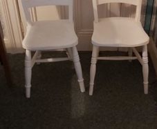 Vintage Solid Wood Chairs