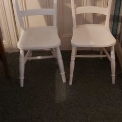Vintage Solid Wood Chairs