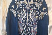 Reversible satin oriental jacket  Size S-M