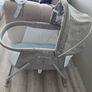 Kinderkraft LOVI Rocking Travel Cot, 5 kg Bassinet, Grey, Image 2