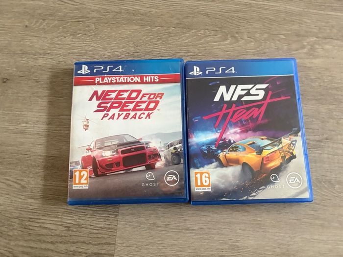Need for speed Heat & Nfs PayBack Ps4 game bundle