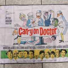 Carry on Doctor comedy film flag 3ft x 2ft.