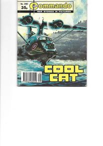 Commando #2483 Cool Cat Dc Thomson Uk Comic 1991