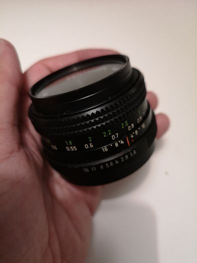 Pentacon Auto 50 mm f/1.8 lens